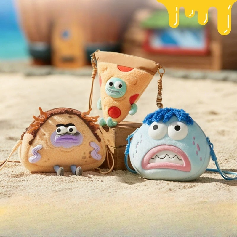 Travel Accessories Wallet - Bolsa Transversal Bob Esponja Calça Quadrada: