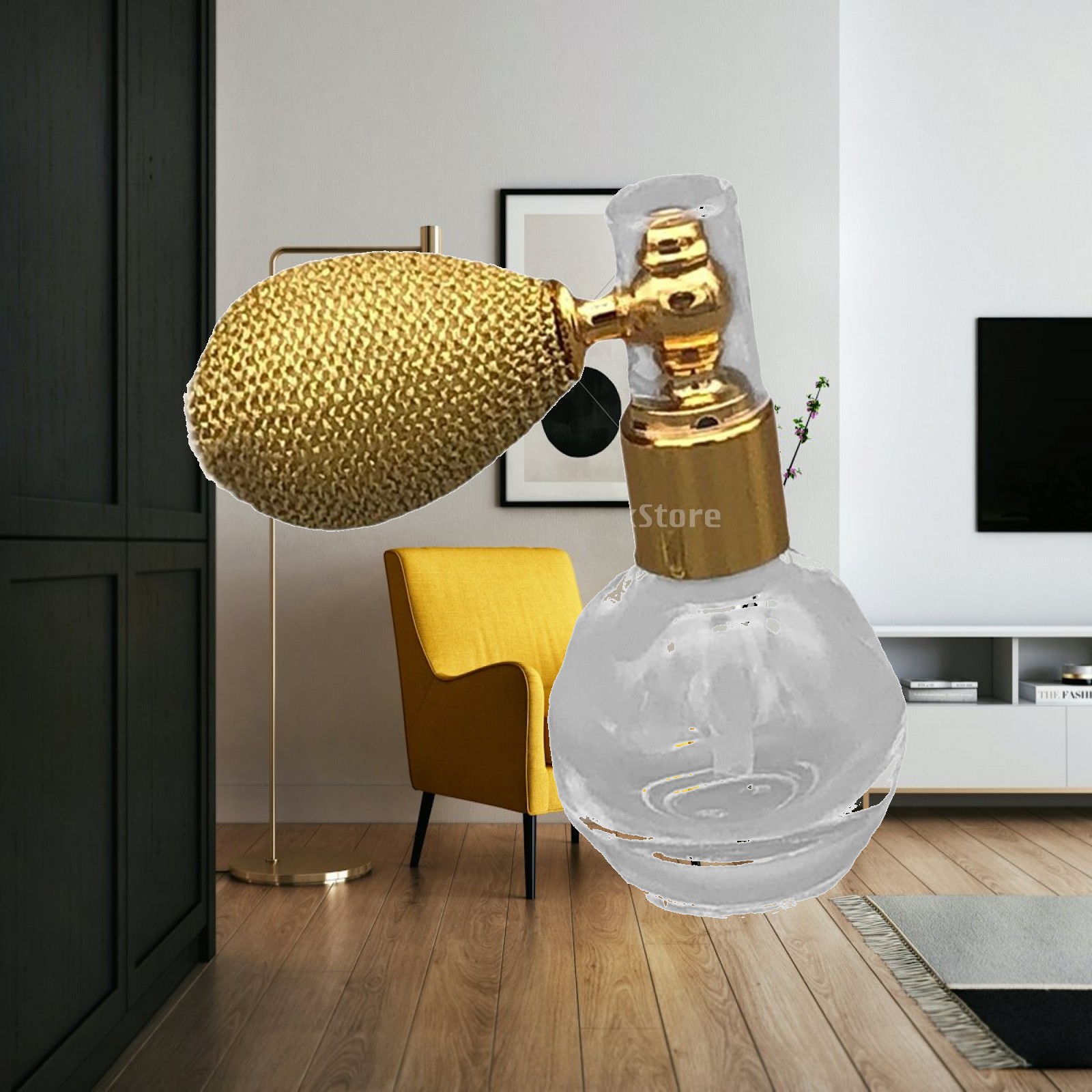 Travel Accessories Ideas - Frasco de Spray de Pó Vazio,