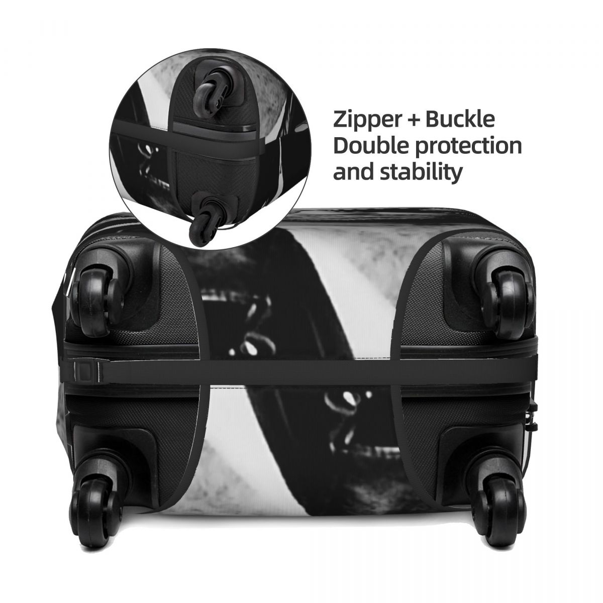 Capa de mala do cantor britâni - Luggage Cover Protector avaliação e preço