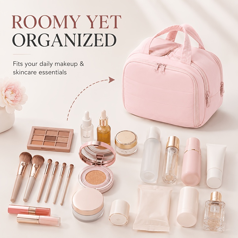 Bolsa de Maquiagem para Viagem - Travel Accessories Organizer Bag avaliação e preço