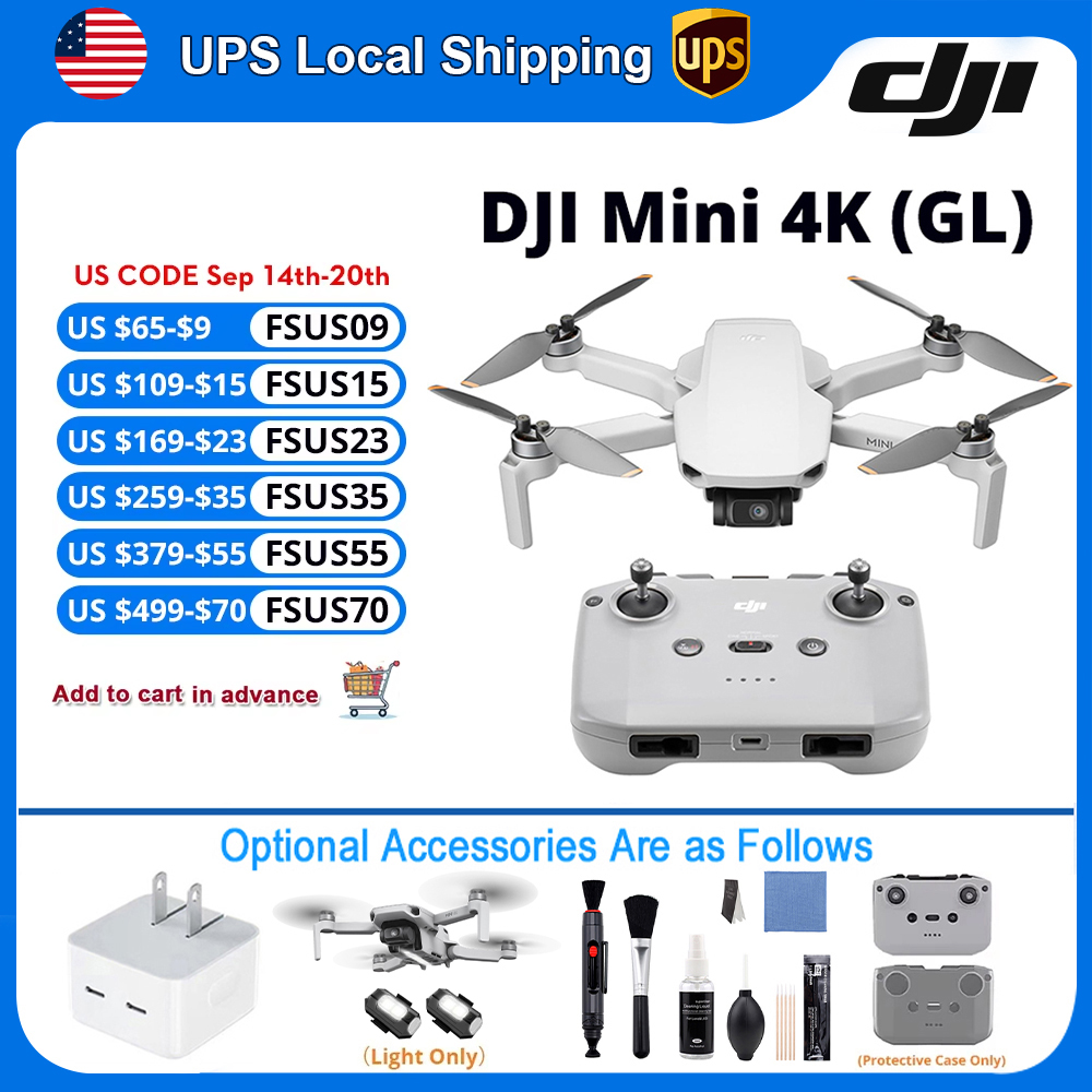 Drone DJI Mini 4K com Acessóri - Travel Accessories Long Flight avaliação e preço
