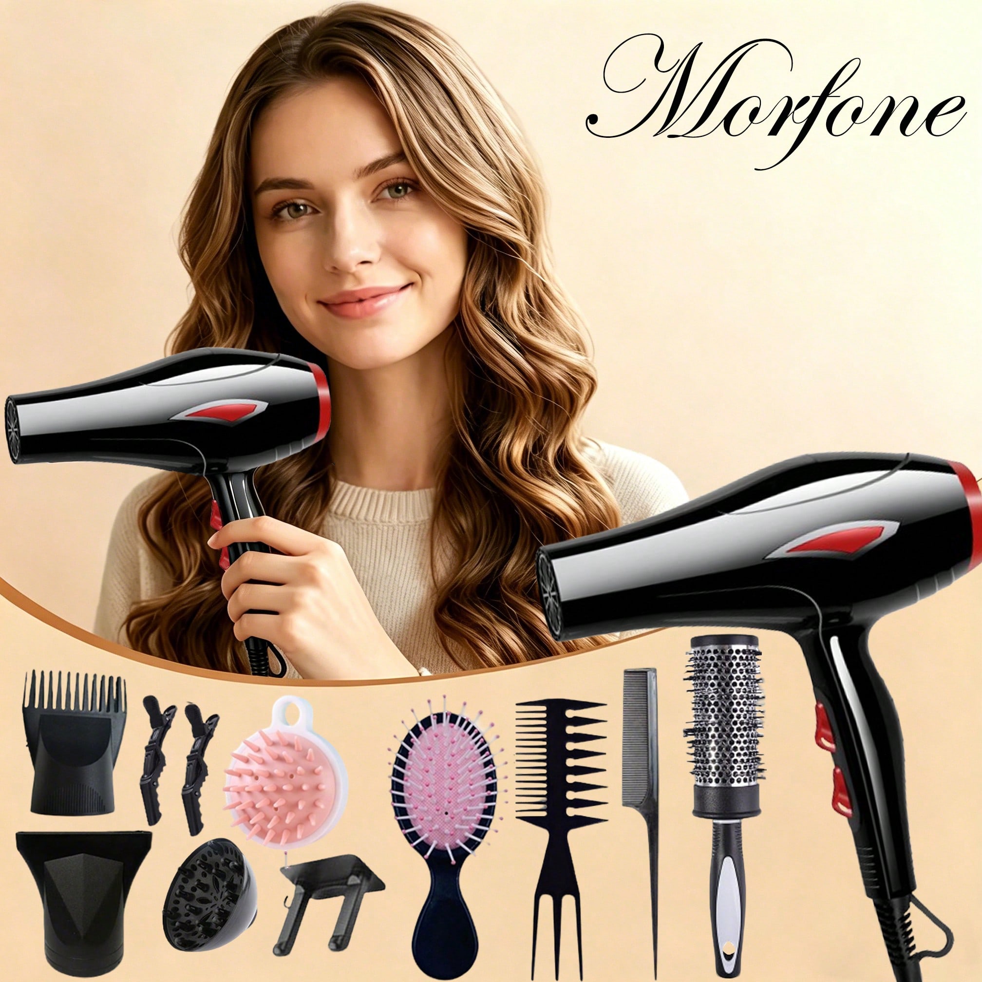 Secador de cabelo profissional - Travel Accessories As Gifts avaliação e preço